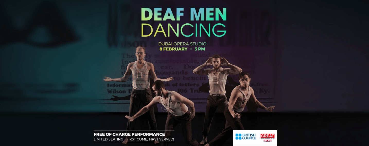 Deaf Men Dancing at the Dubai Opera - Coming Soon in UAE