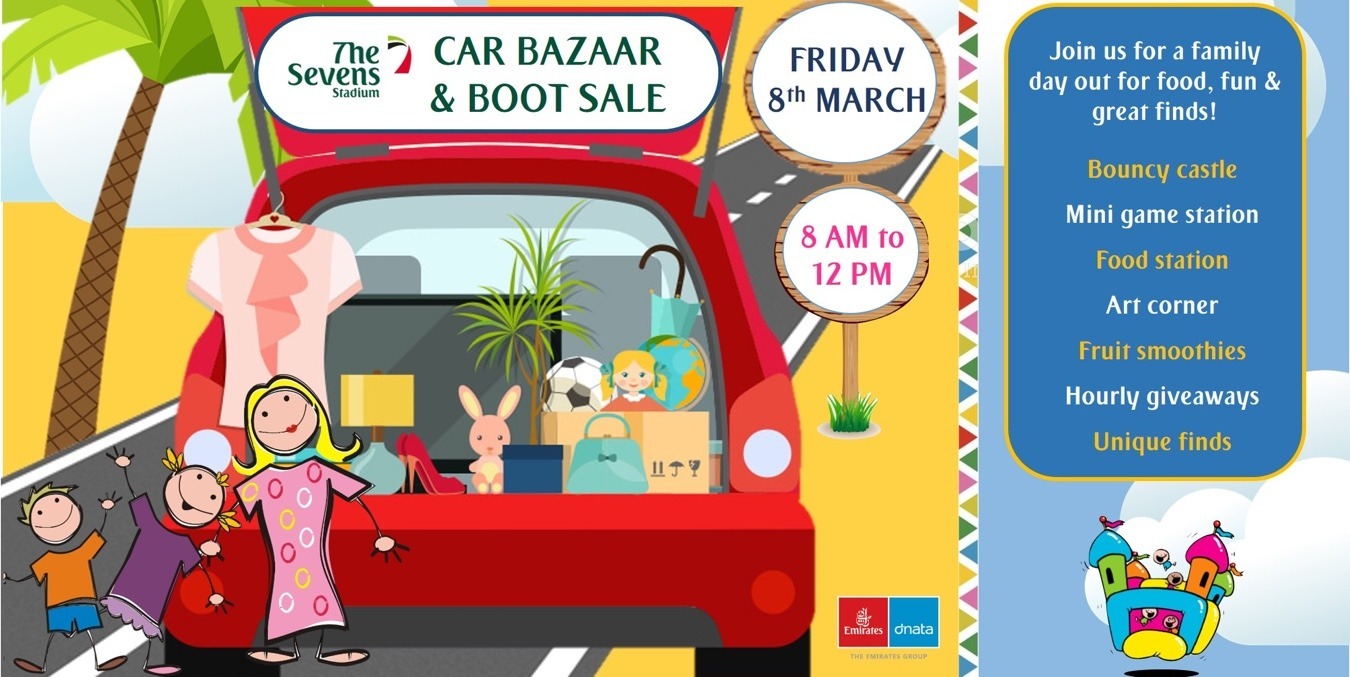 Car Bazaar & Boot Sale at The Sevens Stadium - Coming Soon in UAE