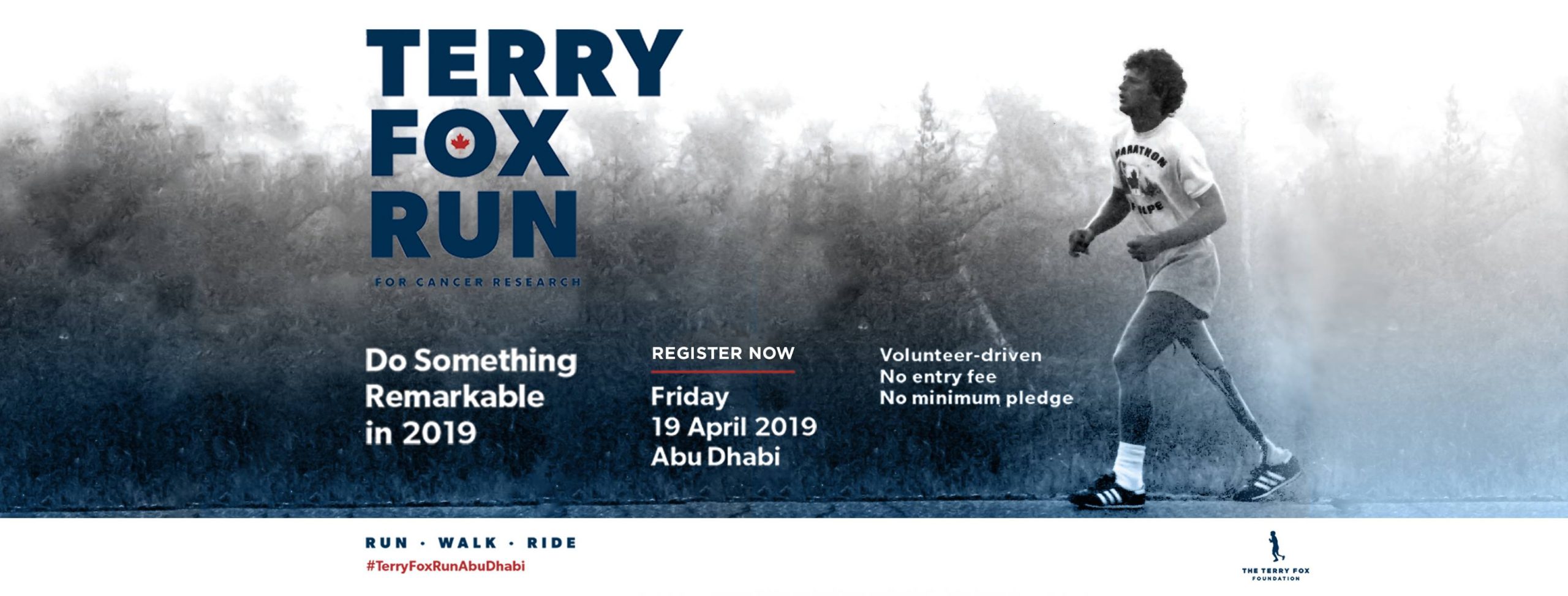 Terry Fox Run 2019 - Coming Soon in UAE
