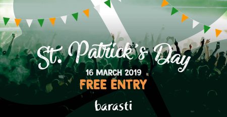 St. Patrick’s Day at Barasti - Coming Soon in UAE