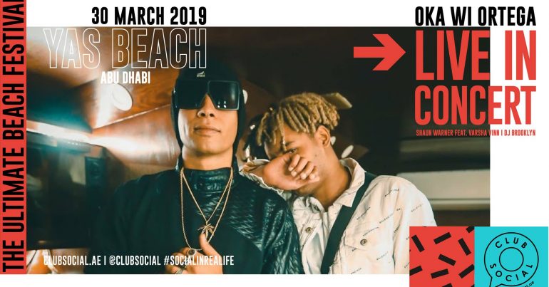 Club Social – Oka Wi Ortega Live in Concert - Coming Soon in UAE
