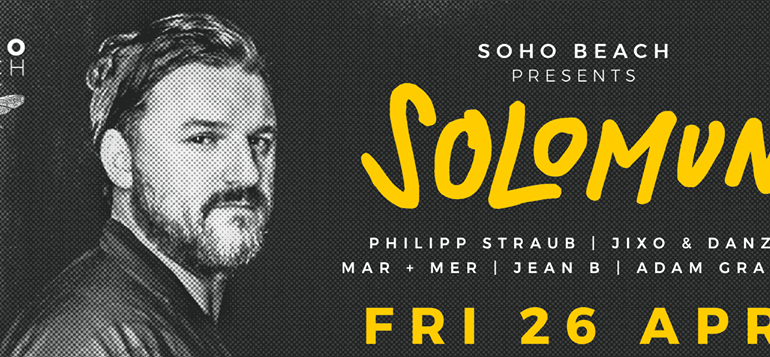 Solomun at Soho Beach - Coming Soon in UAE