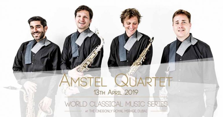 Amstel Quartet Saxophone Concert - Coming Soon in UAE