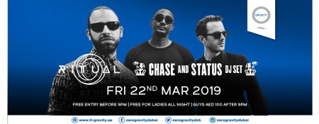 Chase & Status at Zero Gravity - Coming Soon in UAE