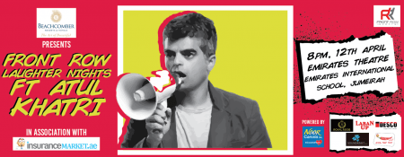 Front Row Laughter Nights with Atul Khatri - Coming Soon in UAE