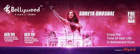 Shreya Ghoshal Live at Bollywood Parks - Coming Soon in UAE