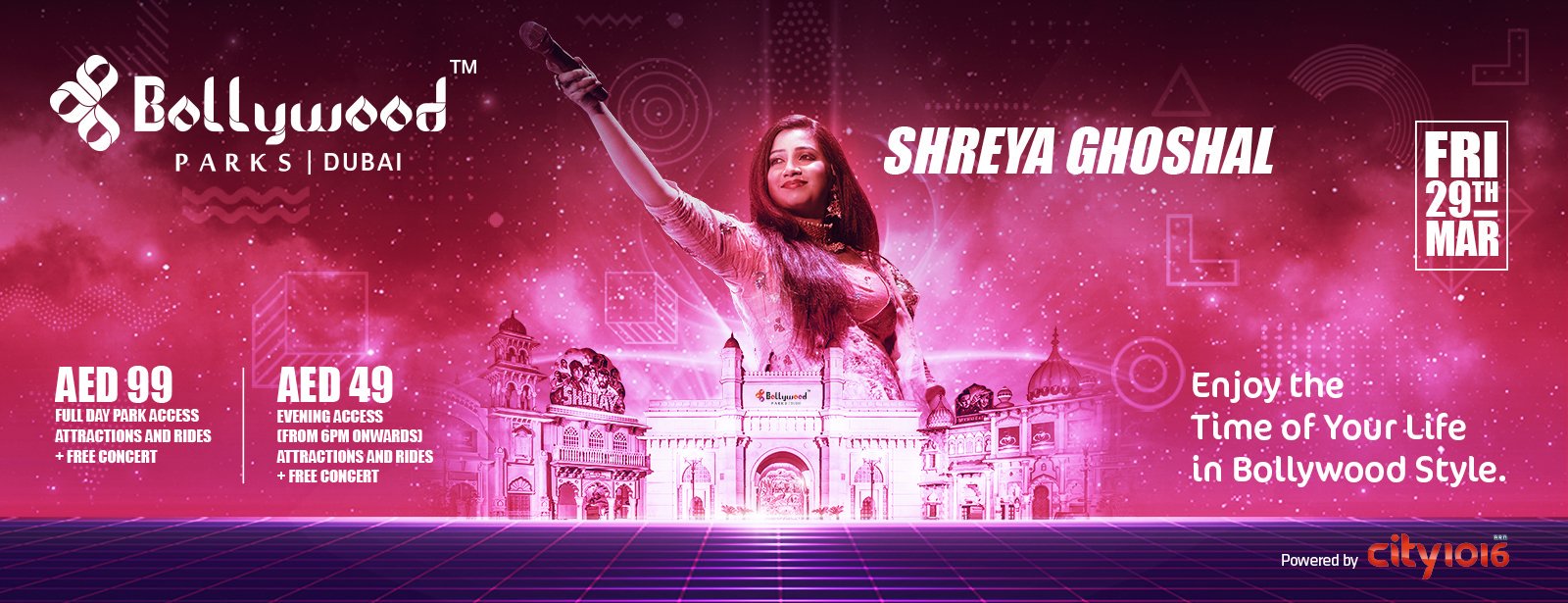 Shreya Ghoshal Live at Bollywood Parks - Coming Soon in UAE