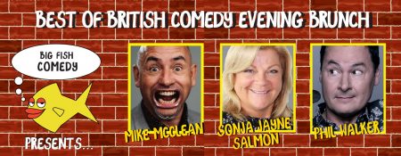 Best of British Comedy Evening Brunch at QE2 - Coming Soon in UAE