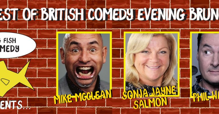 Best of British Comedy Evening Brunch at QE2 - Coming Soon in UAE