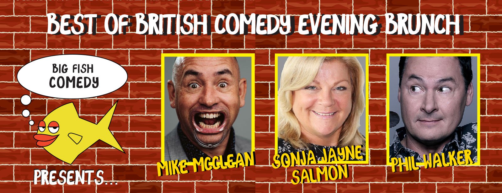 Best of British Comedy Evening Brunch at QE2 - Coming Soon in UAE