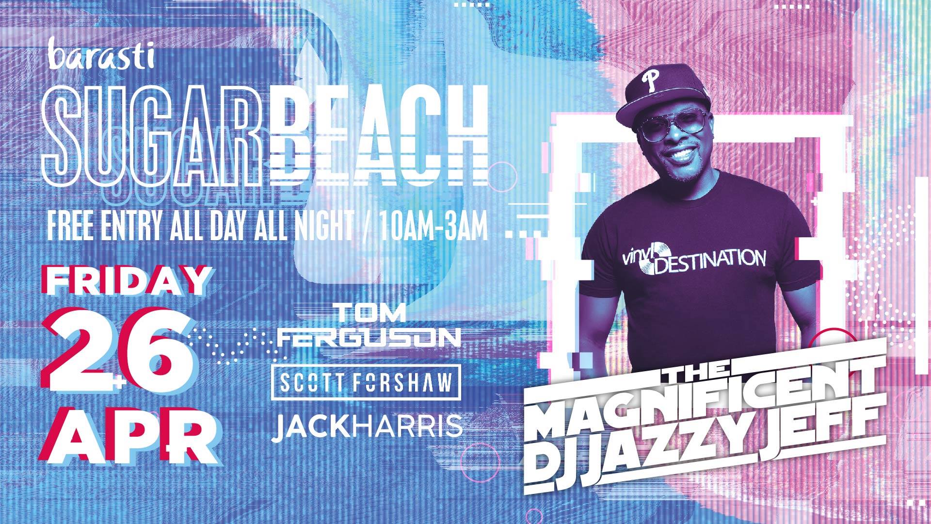 Barasti Sugar Beach Party ft. Jazzy Jeff - Coming Soon in UAE
