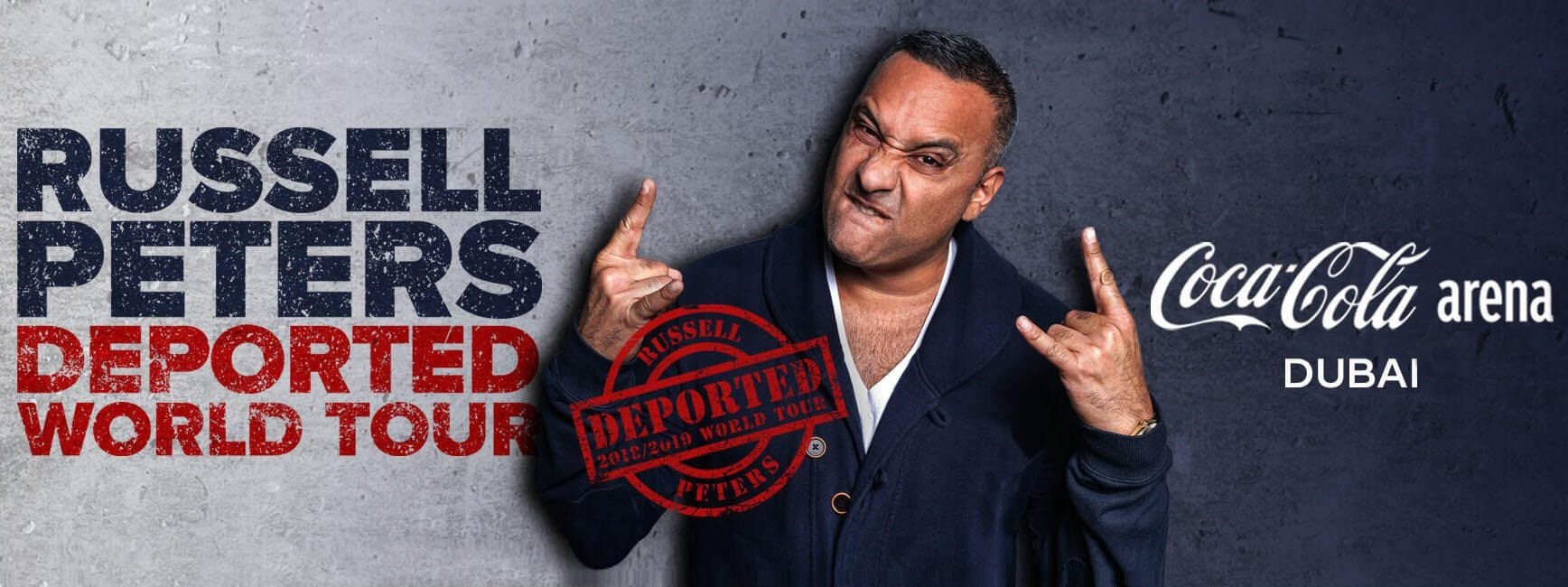 Russell Peters Comedy Show at Coca-Cola Arena - Coming Soon in UAE