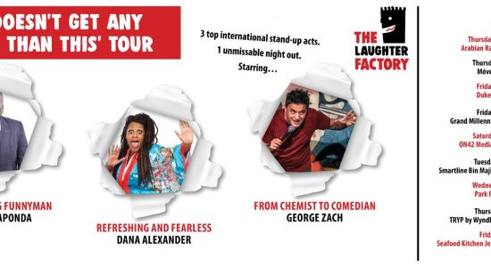 The Laughter Factory – Life doesn’t get any better than this - comingsoon.ae