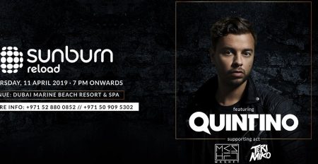 Sunburn Reload with Quintino - Coming Soon in UAE