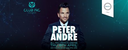 Peter Andre at Zero Gravity - Coming Soon in UAE