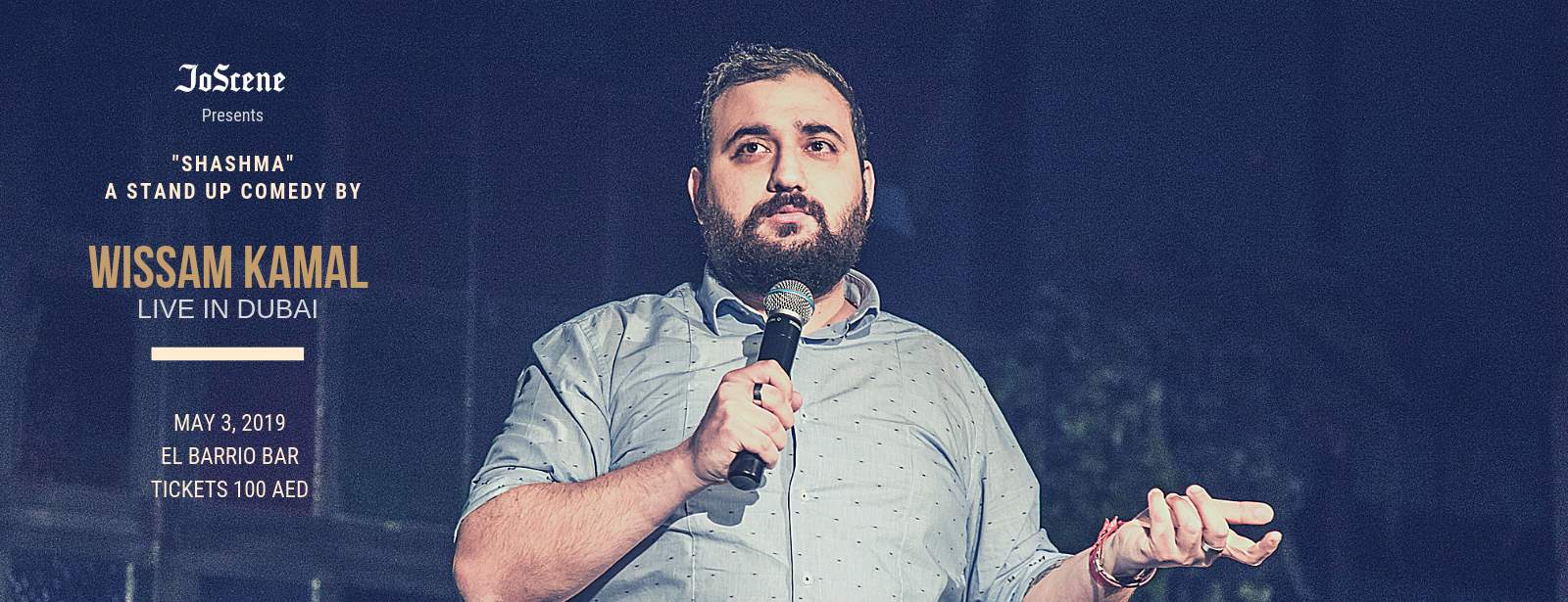 Wissam Kamal Comedy Show - Coming Soon in UAE
