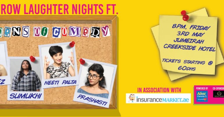 Front Row Laughter Nights ft Queens of Comedy - Coming Soon in UAE