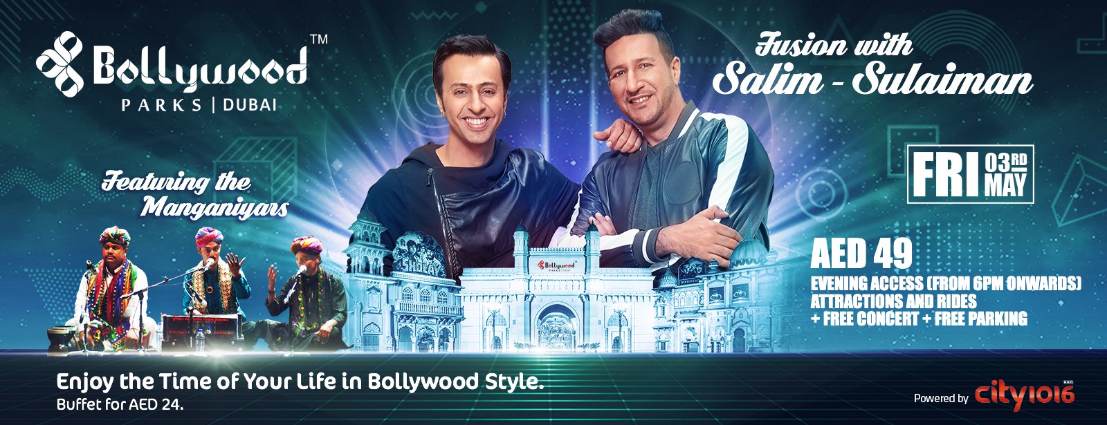 Fusion with Salim-Sulaiman at Bollywood Parks - Coming Soon in UAE