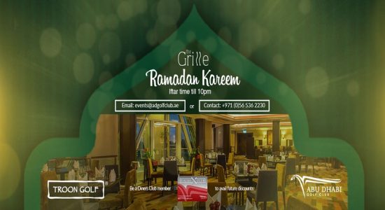 Ramadan Iftar at Abu Dhabi Golf Club - comingsoon.ae