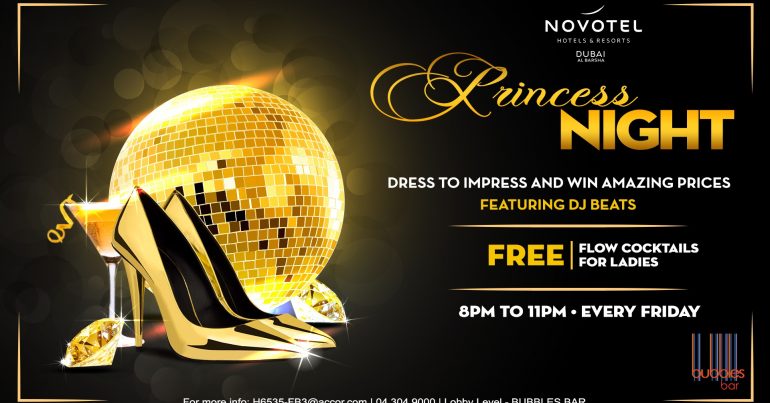 Ladies Night At Novotel in Bubbles Bar