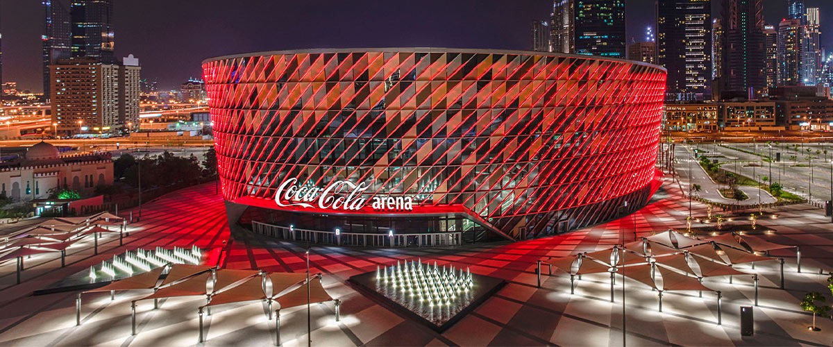 Coca-Cola Arena - List of venues and places in Dubai