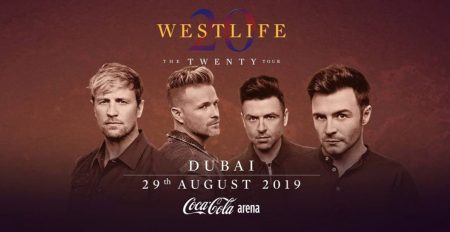 Westlife at Coca-Cola Arena - Coming Soon in UAE