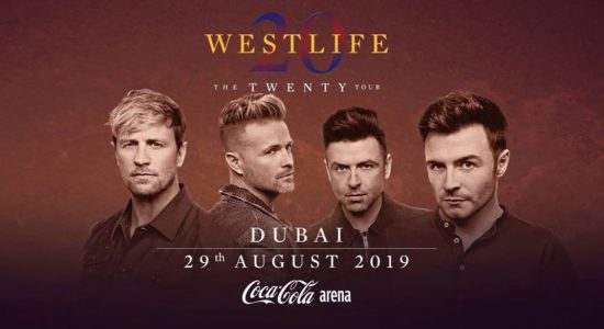 Westlife at Coca-Cola Arena - comingsoon.ae