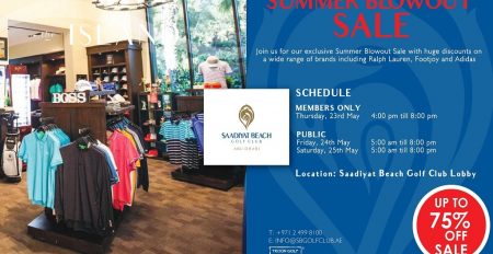Summer Blowout sale at Saadiyat Beach Golf Club - Coming Soon in UAE