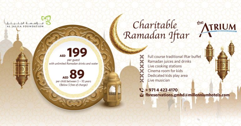Iftar at Grand Millennium, Barsha Heights - Coming Soon in UAE