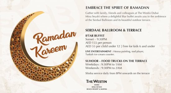 Iftar at The Westin Dubai Mina Seyahi - comingsoon.ae