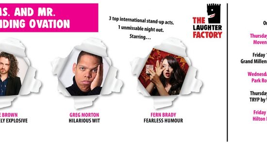 The Laughter Factory: Ms. & Mr Standing Ovation Tour - comingsoon.ae