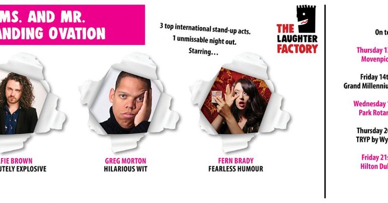 The Laughter Factory: Ms. & Mr Standing Ovation Tour - Coming Soon in UAE