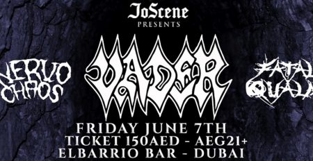 Vader Live at EL Barrio - Coming Soon in UAE