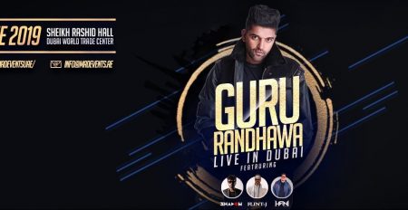 Guru Randhawa Concert at the Dubai World Trade Centre - Coming Soon in UAE