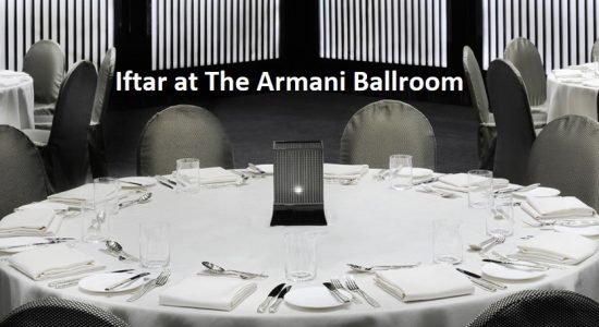 Iftar at The Armani Ballroom - comingsoon.ae