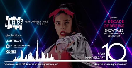 A Decade of Diverse: dance and musical theatre variety show - Coming Soon in UAE