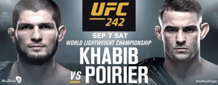 UFC 242 mixed martial arts event - Coming Soon in UAE