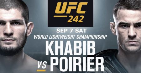 UFC 242 mixed martial arts event - Coming Soon in UAE