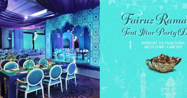 Iftar at Fairuz Ramadan Tent - Coming Soon in UAE