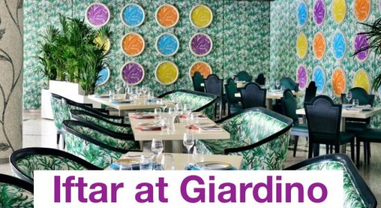 Iftar at Giardino - comingsoon.ae
