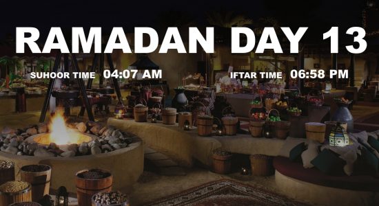 Holy month of Ramadan, Day 13 - comingsoon.ae