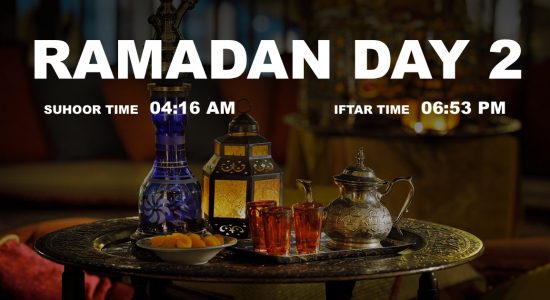Holy month of Ramadan, Day 2 - comingsoon.ae
