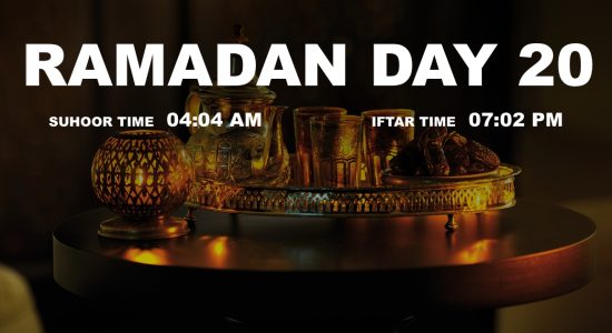 Holy month of Ramadan, Day 20 - comingsoon.ae