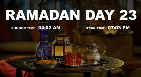 Holy month of Ramadan, Day 23 - comingsoon.ae