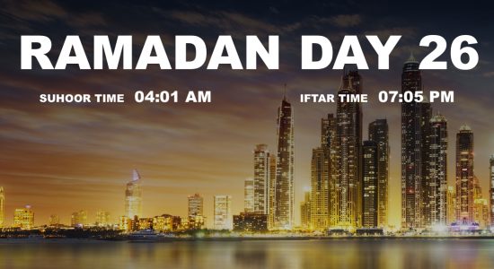 Holy month of Ramadan, Day 26 - comingsoon.ae