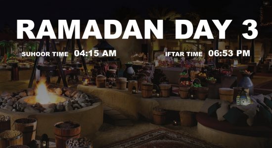 Holy month of Ramadan, Day 3 - comingsoon.ae