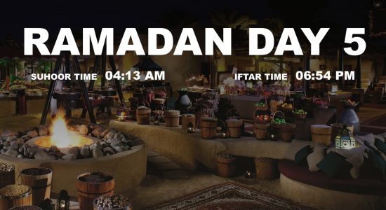 Holy month of Ramadan, Day 5 - comingsoon.ae