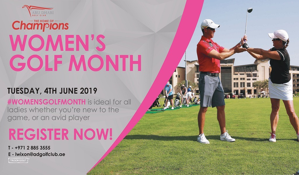 Women’s Golf Month at Abu Dhabi Golf Club - Coming Soon in UAE