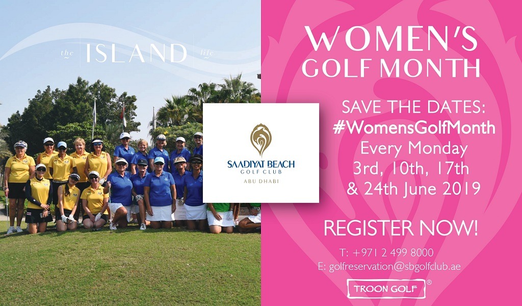 Women’s Golf Month at Saadiyat Beach Golf Club - Coming Soon in UAE