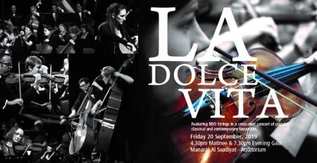 NSO Symphony Orchestra – La Dolce Vita - Coming Soon in UAE